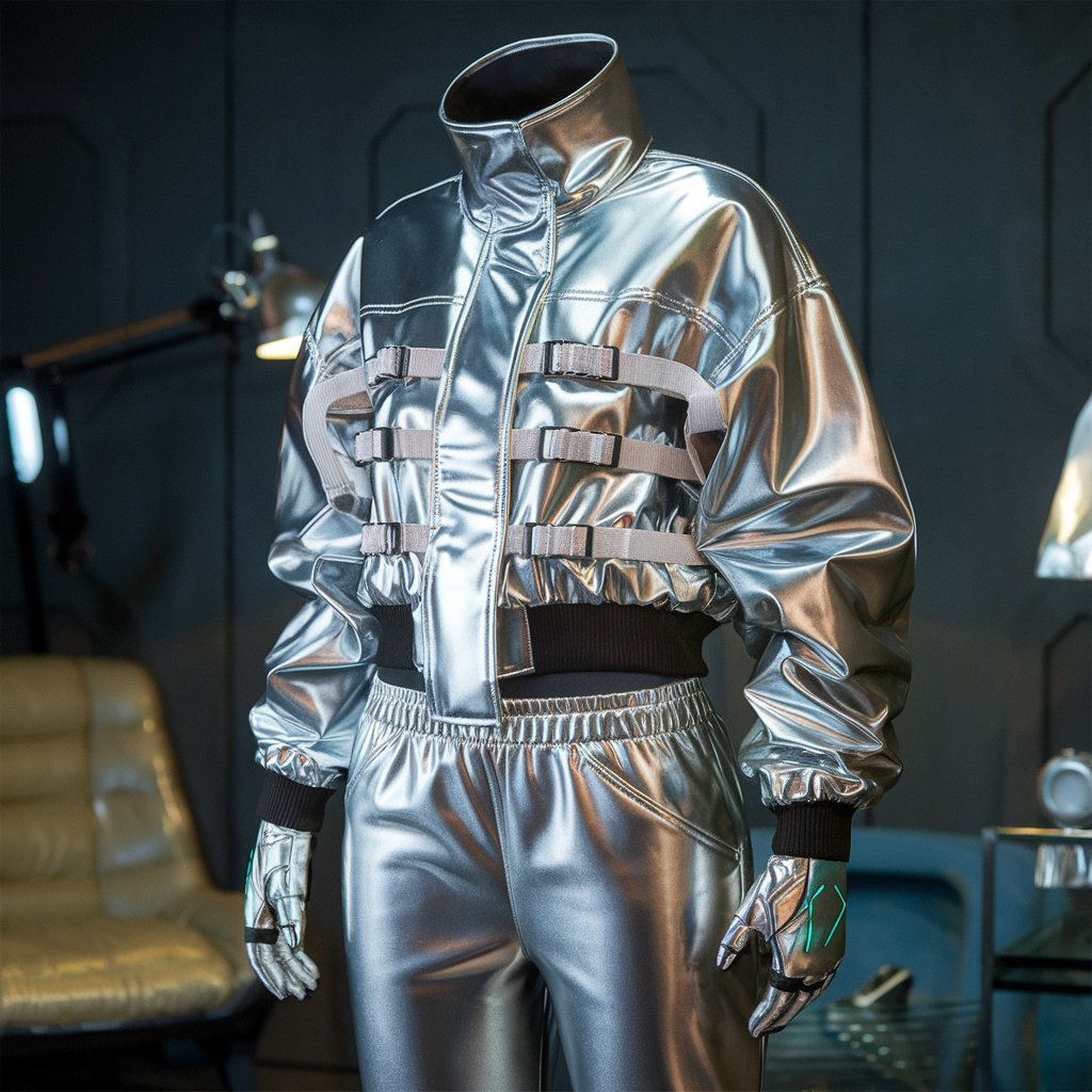 Futuristic Elegance : A New Era in Fashion - Cyberpunk Style