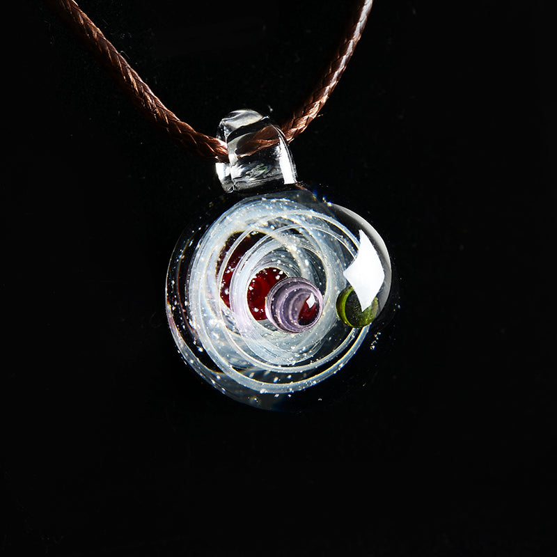 Cosmic Pendant Necklace - Cyberpunk Style