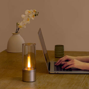 Candlelight Ambient Lamp – Touch & Phone Control, Cyberpunk Style - Cyberpunk Style