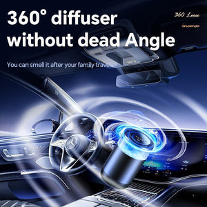 Car Mist Fragrance Diffuser – Futuristic Design with Blue Glow - Cyberpunk Style