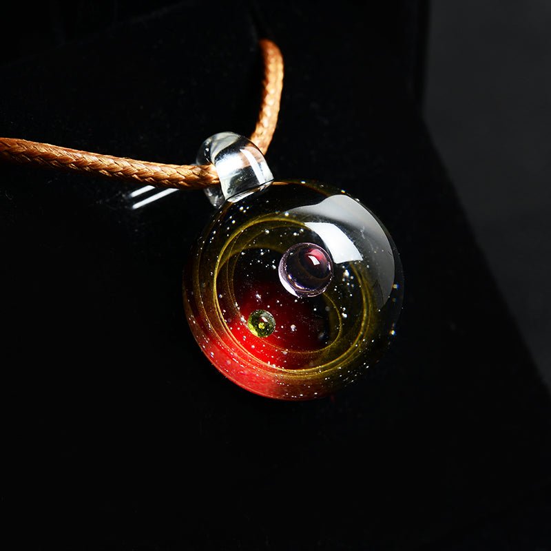 Cosmic Pendant Necklace - Cyberpunk Style