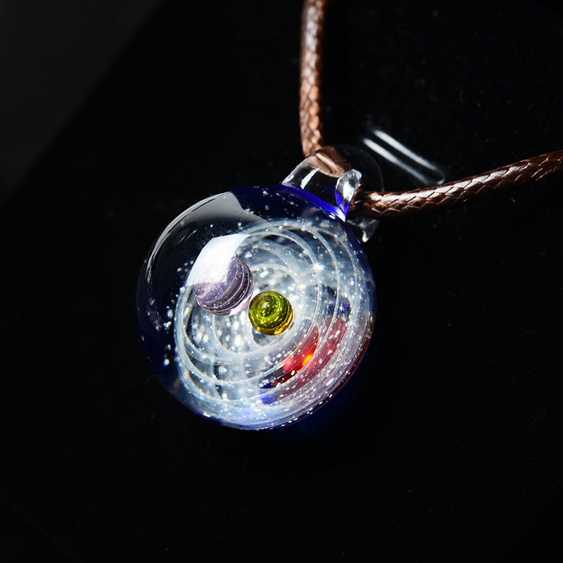 Cosmic Pendant Necklace - Cyberpunk Style