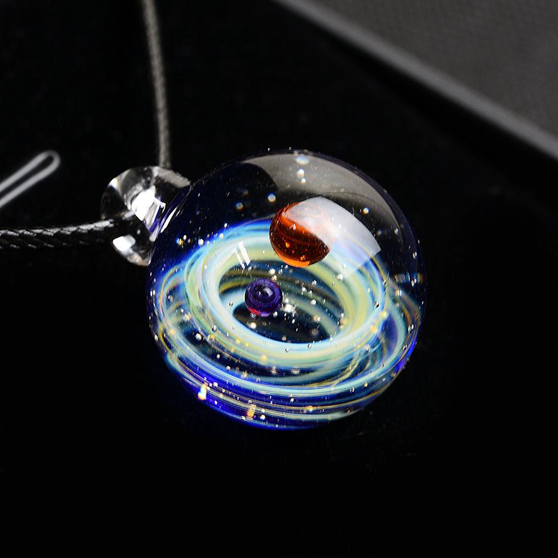 Cosmic Pendant Necklace - Cyberpunk Style