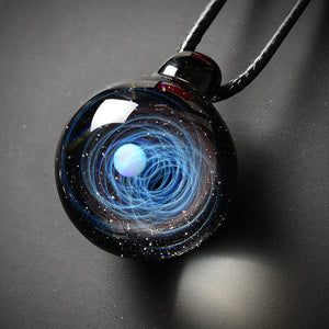 Cosmic Pendant Necklace - Cyberpunk Style