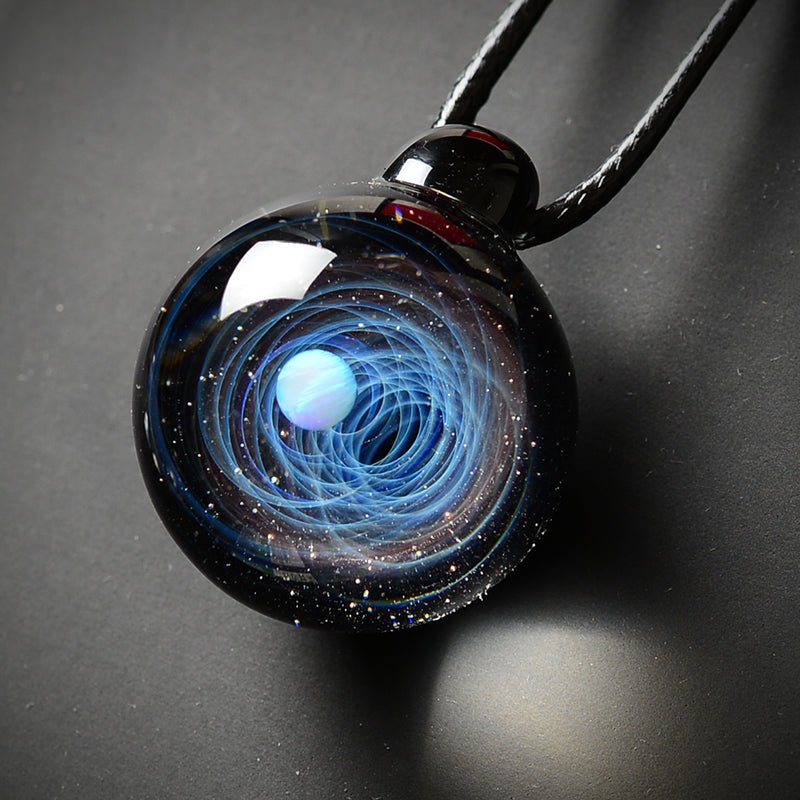 Cosmic Pendant Necklace - Cyberpunk Style