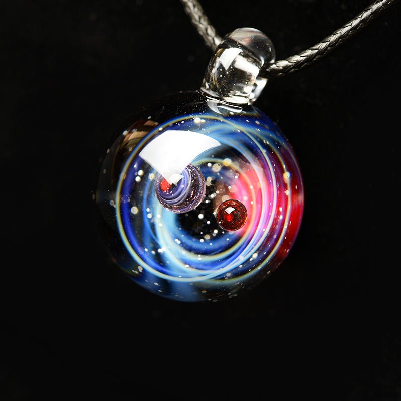 Cosmic Pendant Necklace - Cyberpunk Style