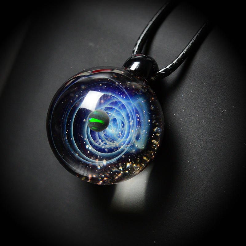 Cosmic Pendant Necklace - Cyberpunk Style