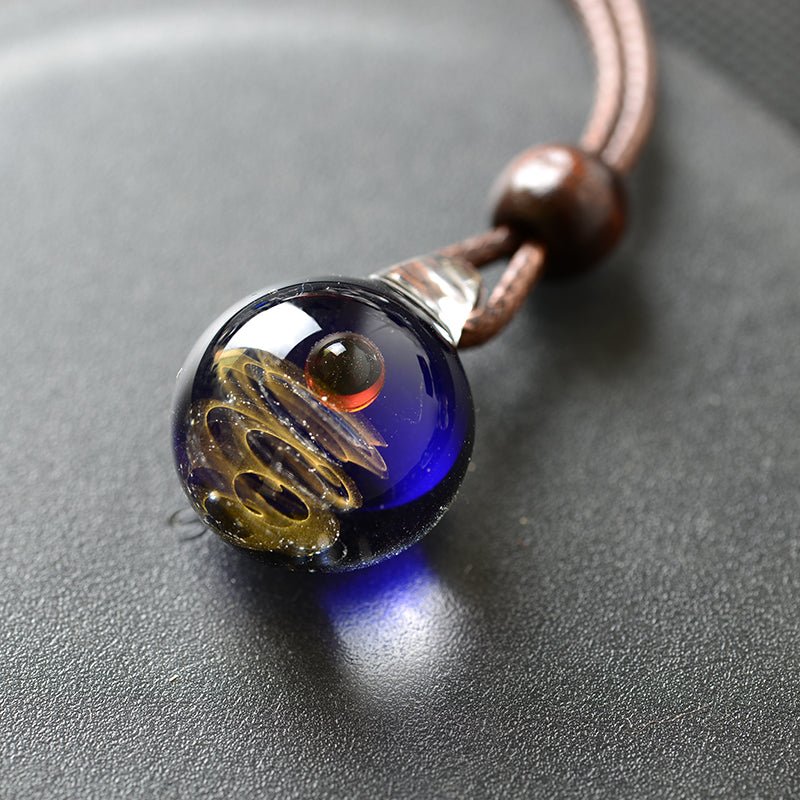 Cosmic Pendant Necklace - Cyberpunk Style