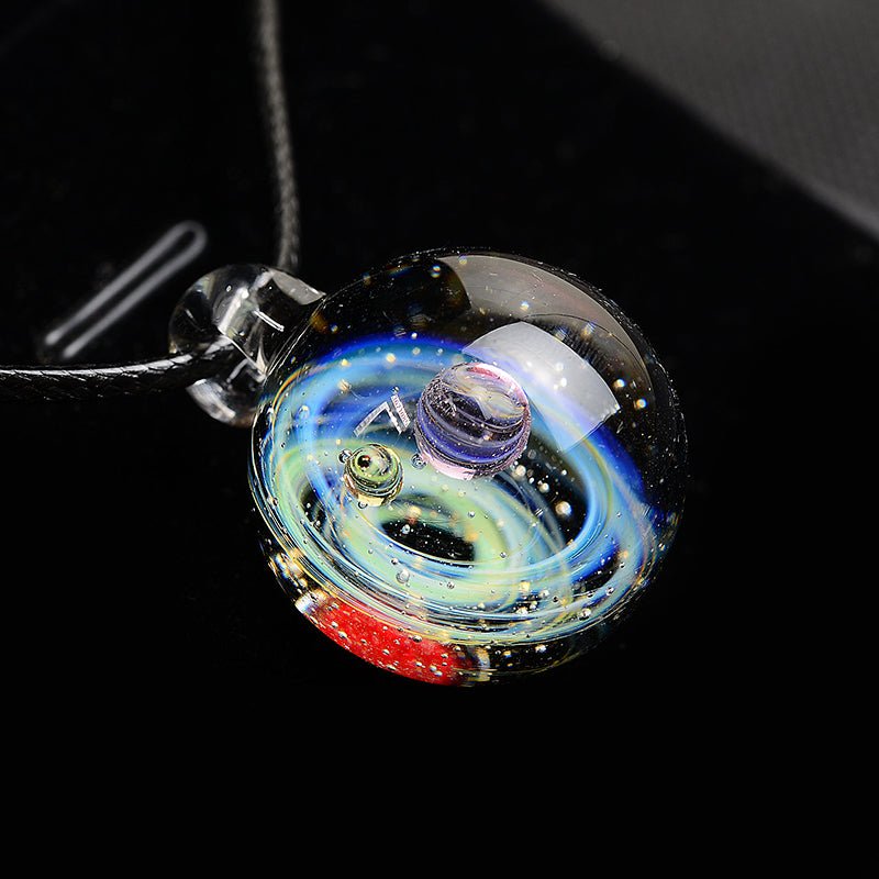 Cosmic Pendant Necklace - Cyberpunk Style