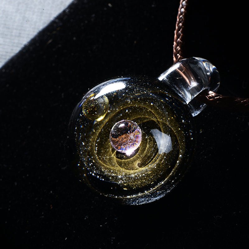 Cosmic Pendant Necklace - Cyberpunk Style