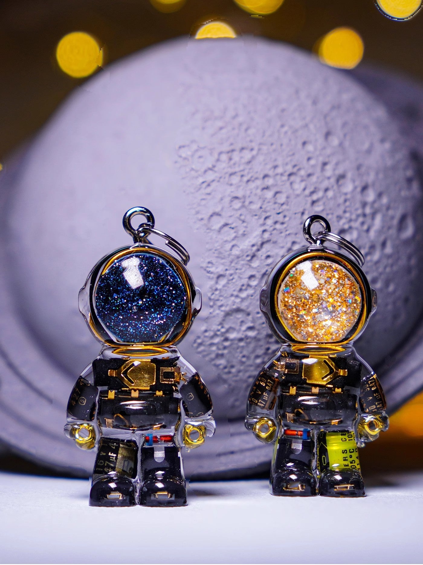 Cyberpunk Astronaut Necklace | Space - Theme Pendant for Bold Looks - Cyberpunk Style