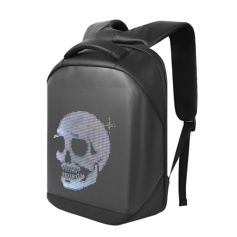 Cyberpunk Bag – Customizable LED Screen Backpack in Trendy Colors - Cyberpunk Style