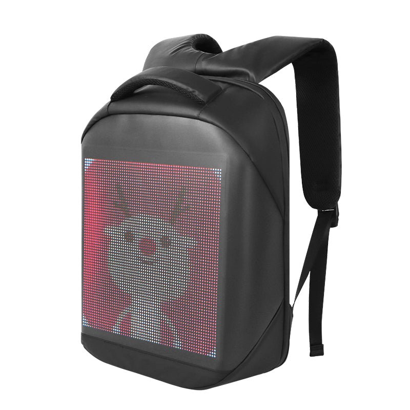 Cyberpunk Bag – Customizable LED Screen Backpack in Trendy Colors - Cyberpunk Style