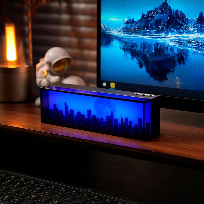 Cyberpunk Style LED Ambient Light, Customizable Colors & Modern Design - Cyberpunk Style