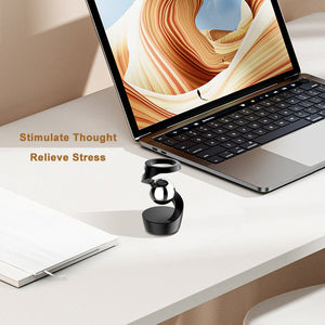 Desktop Floating Gyroscope – Stress Relief & Thought - Stimulating Design - Cyberpunk Style