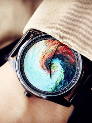 Futuristic Design Watches – Swirl, Moon, Black Hole Concepts - Cyberpunk Style