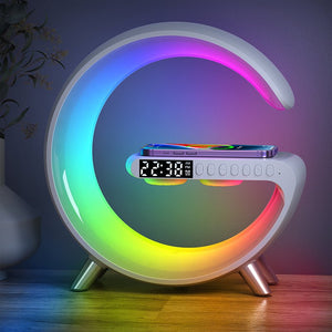 G - Class Music Lamp – Wireless Speaker, RGB Light, Alarm, Night Lamp - Cyberpunk Style