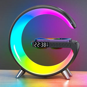 G - Class Music Lamp – Wireless Speaker, RGB Light, Alarm, Night Lamp - Cyberpunk Style