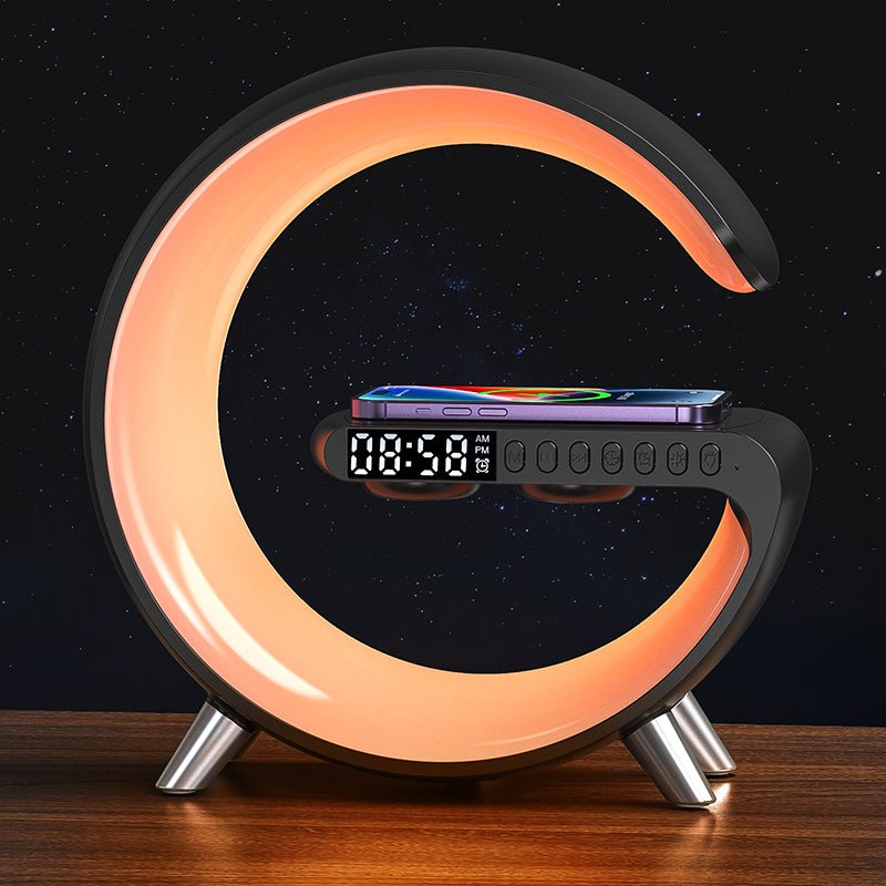 G - Class Music Lamp – Wireless Speaker, RGB Light, Alarm, Night Lamp - Cyberpunk Style