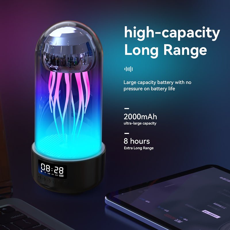 Jellyfish Lamp – RGB Color - Changing Jellyfish with Strong Cyberpunk Atmosphere - Cyberpunk Style