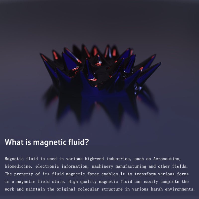 Magnetic Fluid Bluetooth Speaker – Futuristic Design with Dynamic Visuals - Cyberpunk Style