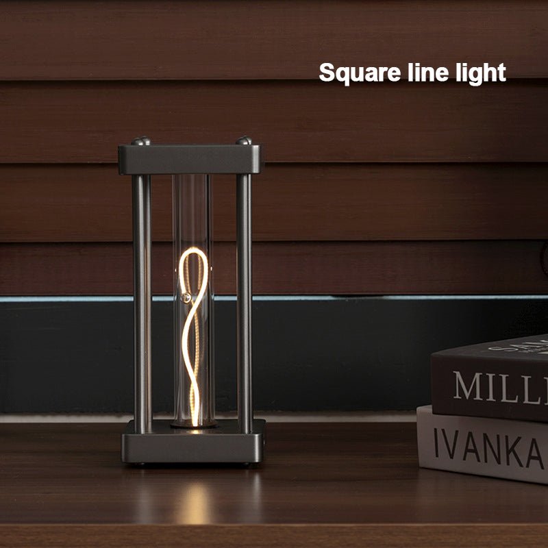 Quantum Square Night Lamp – Touch Control, Breath Mode, Cyberpunk Design - Cyberpunk Style