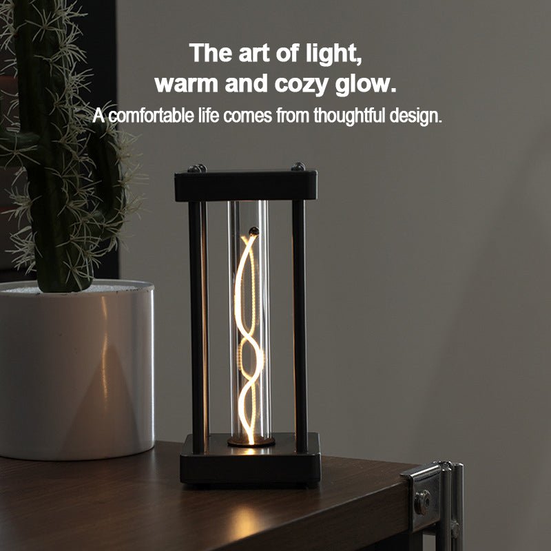 Quantum Square Night Lamp – Touch Control, Breath Mode, Cyberpunk Design - Cyberpunk Style