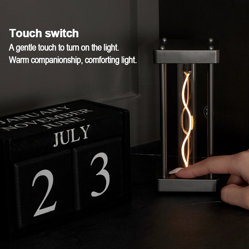 Quantum Square Night Lamp – Touch Control, Breath Mode, Cyberpunk Design - Cyberpunk Style