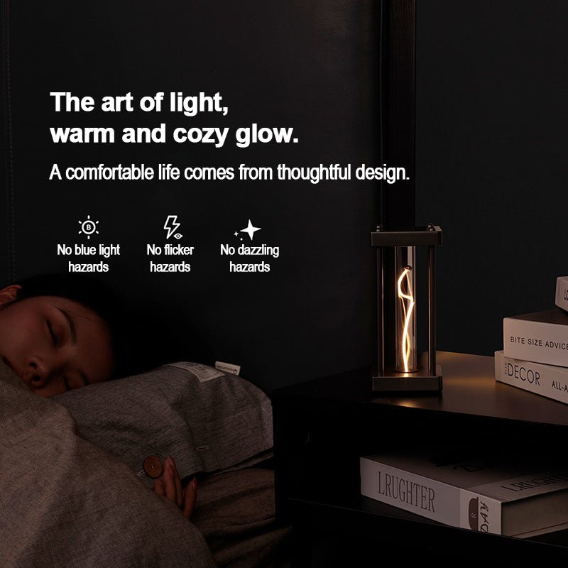 Quantum Square Night Lamp – Touch Control, Breath Mode, Cyberpunk Design - Cyberpunk Style