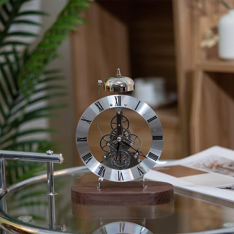 Steampunk Desk Clock – Precise Timekeeping & Retro Design - Cyberpunk Style