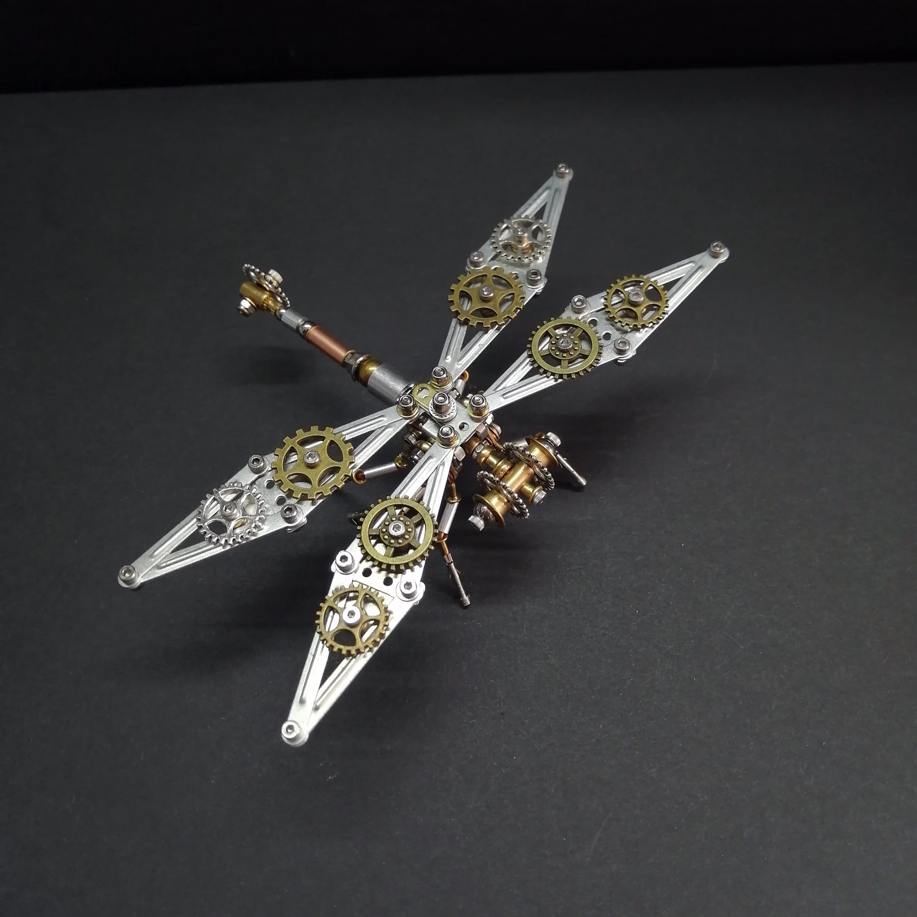 Steampunk Dragonfly – DIY Metal Assembly Kit with 5 Unique Designs - Cyberpunk Style