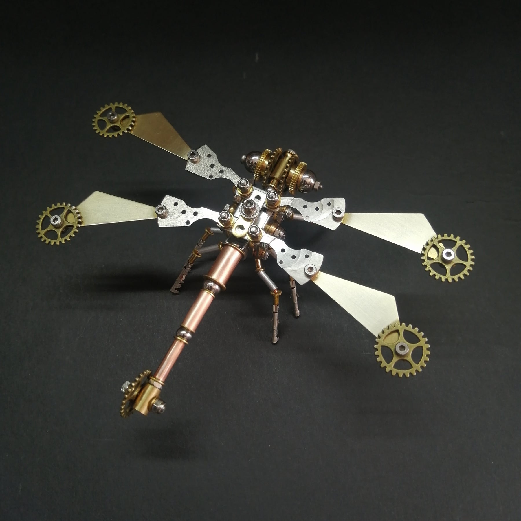 Steampunk Dragonfly – DIY Metal Assembly Kit with 5 Unique Designs - Cyberpunk Style