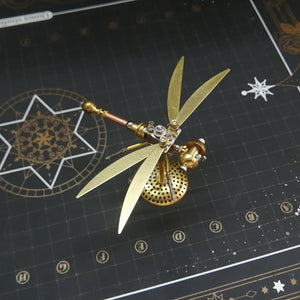 Steampunk Dragonfly – DIY Metal Assembly Kit with 5 Unique Designs - Cyberpunk Style