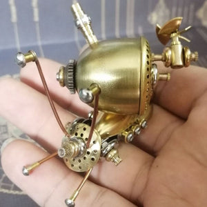 steampunk l snail – Handmade Alloy Desk Ornament in Steampunk Style - Cyberpunk Style