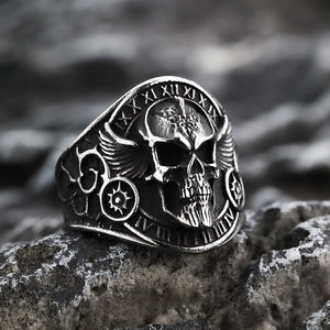 Steampunk Skeleton Ring – Unique Skeleton Design for Gothic Fashion - Cyberpunk Style