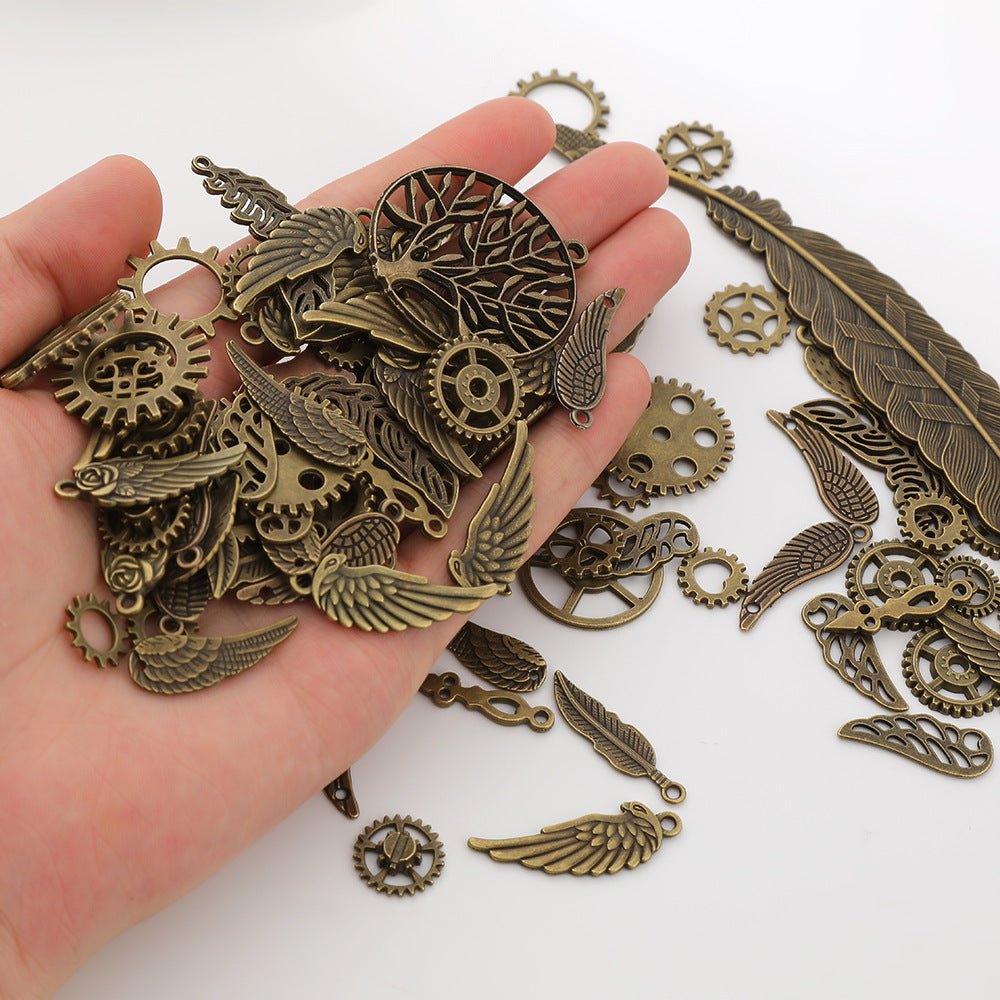 Steampunk Wings – Wholesale Retro DIY Accessories for Crafting and Jewelry - Cyberpunk Style